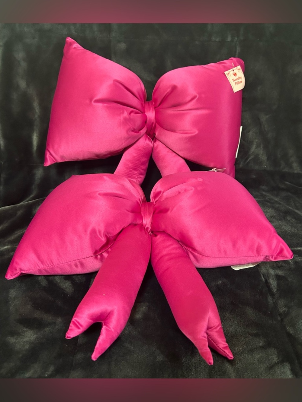 Target Bullseye's Playground Valentine's Day 2026 Pink Bow Pillow 16"W